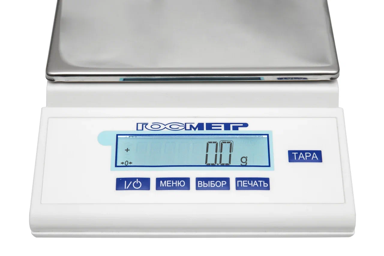 Весы лабораторные ВЛТЭ-5100С (5100 г, 0.1, самокалибровка)