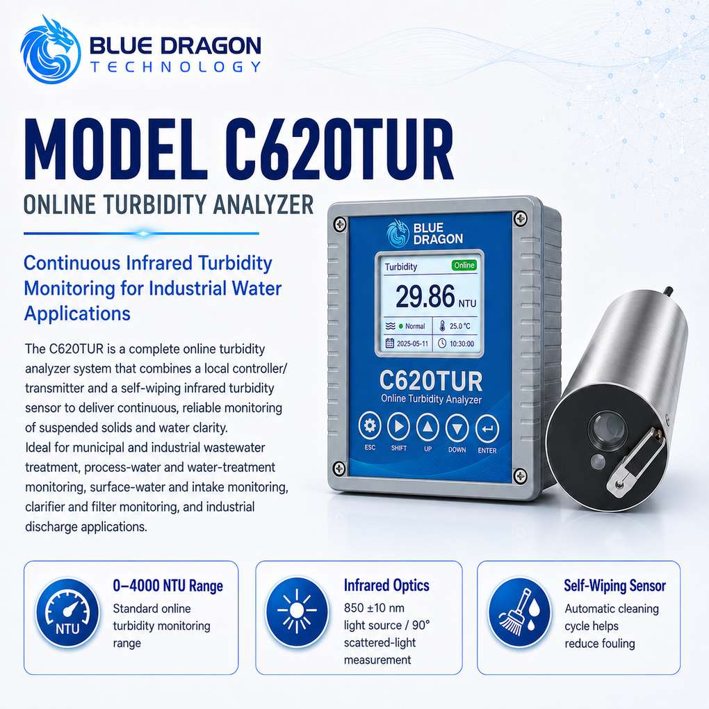Поточный анализатор мутности Model C620TUR