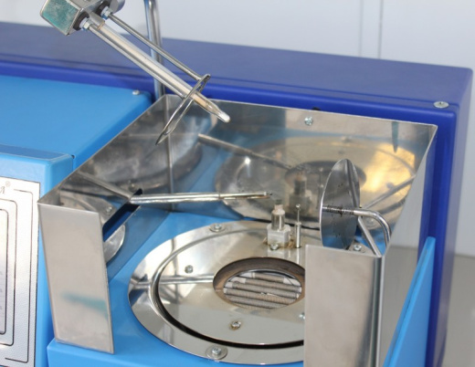 ЛинтеЛ АТВО-21 Аппарат автоматический для определения температуры вспышки в открытом тигле (с газовым поджигом испытуемого продукта)